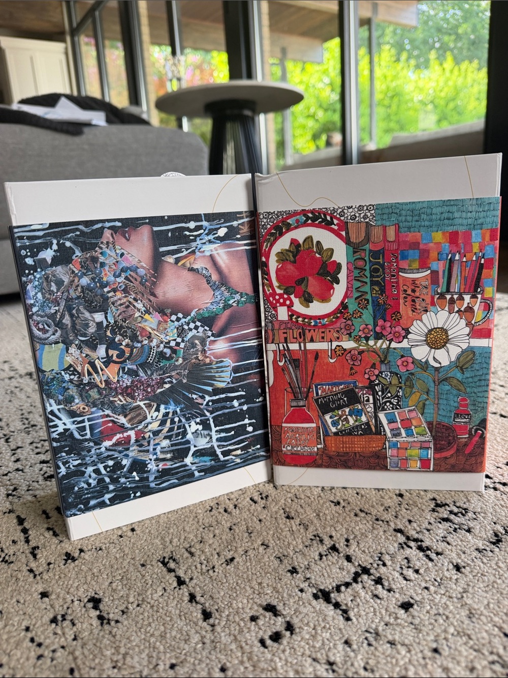 JIGGY Puzzle art Set. Artists Sharon nullmeyer & Katy hirschfeld.